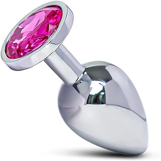 Yolodit Sex Toys Women Butt Plug, Anal Plug Adult Toys for Beginners, Stainless Steel Rose Jeweled Anal Sex Toy Sex Games, Personal Anal Sex Toys for Men Woman Couple Plug Anal Prostate Massager