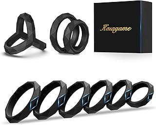 Sex Toys for Men 8 Sizes Penis Ring Male Sex Toy Adult Toys Silicone Penisize Ring Cockring, Sex Sexual Stimulation Device Sex Toysforcouple Set Jouet Sexuel Cock Ring Sextoy Penisize Enlargement