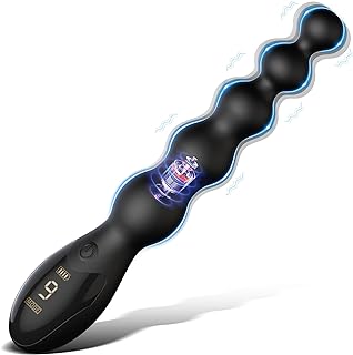 Male Sex Toys Anal Plug - Adult Toys Anal Beads Sex Toys for Men and Women Adult Toy Sex Toy Anal Vibrators Graduated & Display Design Anal Toys Dildo Prostate Massager with 9 Vibration Modes