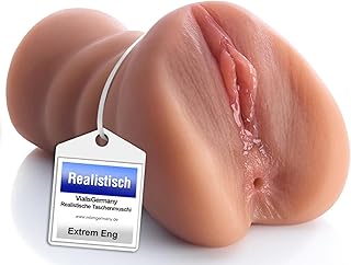 VialisGermany® 650 g [Realistic] Masturbating for Men + Men Sex Toy Pussy Pocket Pussy Realistic Large with 3D Pussy Clitoris Erotic Sex Toy for Men Masturbating