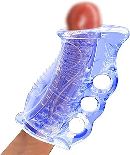 Male Masturbator Sex Adult Toys Pocket Pussy Stroker, Anal Doll Ass for Men Masturbation Oral Handjob Glans Training Tool Penis Trainer Massager Open-Ended Sleeve Blowjob Toy