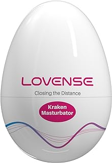 LOVENSE Kraken Male Masturbator Egg-shaped, Male Stroker Sex Toys Adult Toy for Men Pleasure, 1 Pack