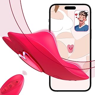 Remote Control Vibrator Couples Sex Toys, App Cellphone Wearable Butterfly Vibrator with Remote, Vibrating Panties with 10 Vibration Settings, Mini Bullet Vibrator for Women