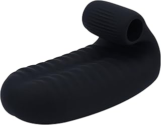 Sex Toys G Spot Vibrator for Women - Clitoral Stimulator - Toys for Couple - Strong Energy - Wearing Vibrator - Finger Guru (Black)