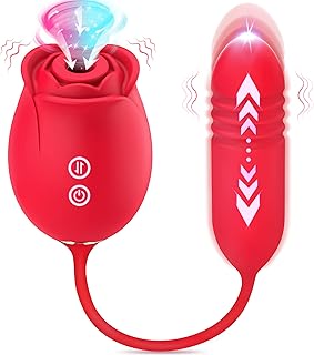 Sex Toys for Women Sucking Vibrator, Big Vibrators Couples Sex Toy with 9 Sucking & 9 Thrusting Adult Toys, Vibrating Dildo for Clitoral Nipple Vibrater Sex Machine, Bullet Vibrator Adult Toy Lolitree