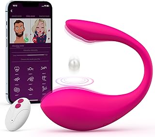 Remote Control Vibrator Wearable Vibrators with Phone Control, Adult Women Sex Toys with 9 Vibrating Modes, Sex Toys4couples Men & Women Soft and Quiet, Vibrator Bullet Anal Toys G Spot Vibrator