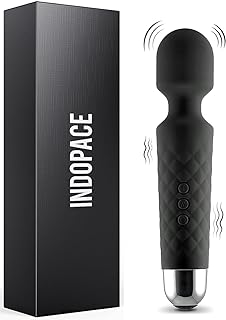 Indopace Clit G-Spot Nipple Vibrator - Sex Toy for Women - Rechargeable Washable Portable Adult Sex Toys