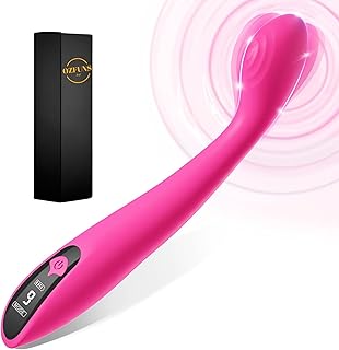 ozfuns Sex Toys G Spot Vibrator - Adult Toys Vibrators Clitoral Stimulator Anal Toy Dildo Finger with 9 Vibrations for Women Couples Sex Toys with LCD Display, Waterproof Wand Massager Adult Sex Toys & Games