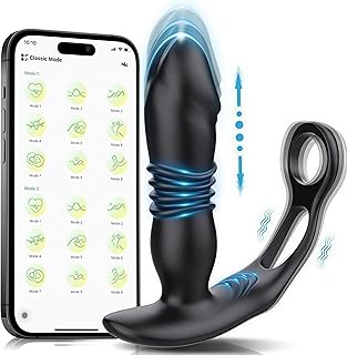 Men's Silicone Toy, 10 Modes, 3-in-1, Longer Lasting, Super Soft Sports Ring, App Controlled