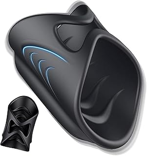 Vibrating Male Masturbator Penis Glans Trainer Vibrator Stimulator, Adult Sex Toys for Men, Cock Massager Stroker Stimulation, Masturbators Vibrators for Men Training Masturbation Pleasure Mens Sex Toy