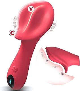 Vibrator Wand Women Sex Toys - 3 In 1 Clitoris Vagina Labia Vibrator, LCD Clitoral Stimulator 9 Vibration, Vibrating Nipple Bullet Female Adult Sex Toy, Sexual Stimulation for Women Pleasure