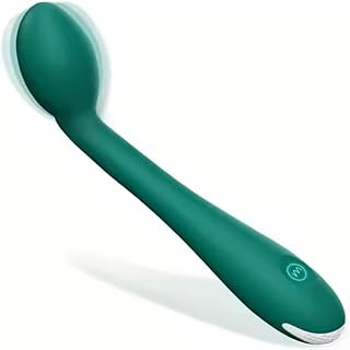 ToyEx Big Blendy 12 Vibration Modes USB Rechargeable Electric Vibrate|Massage Fully Waterproof|Medical Grade Silicone+ABS Full Body Massager (Green)
