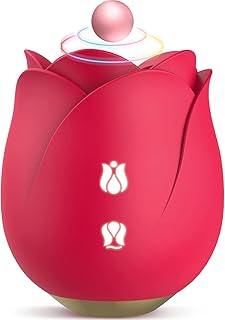 Vibrator Adult Sex Toys for Women - Riotor 2IN1 Flapping Vibrator Rose Sucking Toy, 9 Tappling & Sucking Portable Toys, Anal G spot Clitoral Nipple Stimulator Vibrators, Adult Female Couples Sex Toys Games