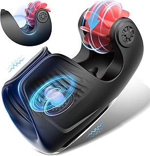 Adult Sex Toys for Men Orgasm, Male Masturbator Penis Training Vibrator, 10 Tongue-Licking & Tapping & Vibrating Sex Toy Man Stroker Trainer, Mens Penis Trainer Masturbators Adult Sex Toys