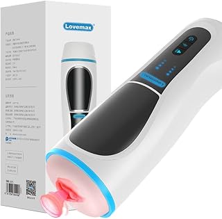 Sex Toys for Men Hands Free Electric Malemasterbrators Toy with Powerful Thrusting Modes for Electric Pocket Pussy Vagina Men's Hoodies K902 Cycle Charging