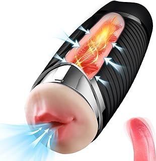 Sucking Male Mastusbafor Heating Electric Mastuberater Toy Quiet Automatic Masterburators Cup Vibration Modes Pocket Puzzy for Men Mouth Sexy Voice Thrusting 6 in 1 Stroker Machine Sweater 5968-8*87.11