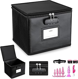 Lockable Toy Bag Storage Organizer,Game Toy Storage Bag,Safe Storage Box,Toy Storage Organizer Case for Women and Men