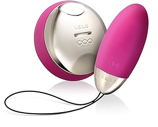 LELO LYLA 2 Bullet Vibrator for Women, Silicone Handheld Massage Toy with Sense Motion Technology, Remote Control Vibrator, Bullet Egg Vibrator, Vibrating Egg Sex Toy, Cerise